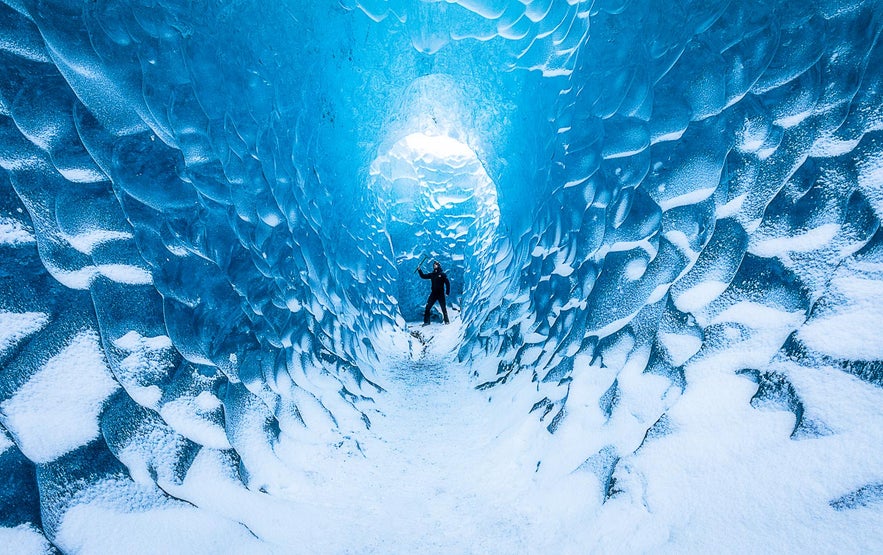 Ice Cave in Iceland